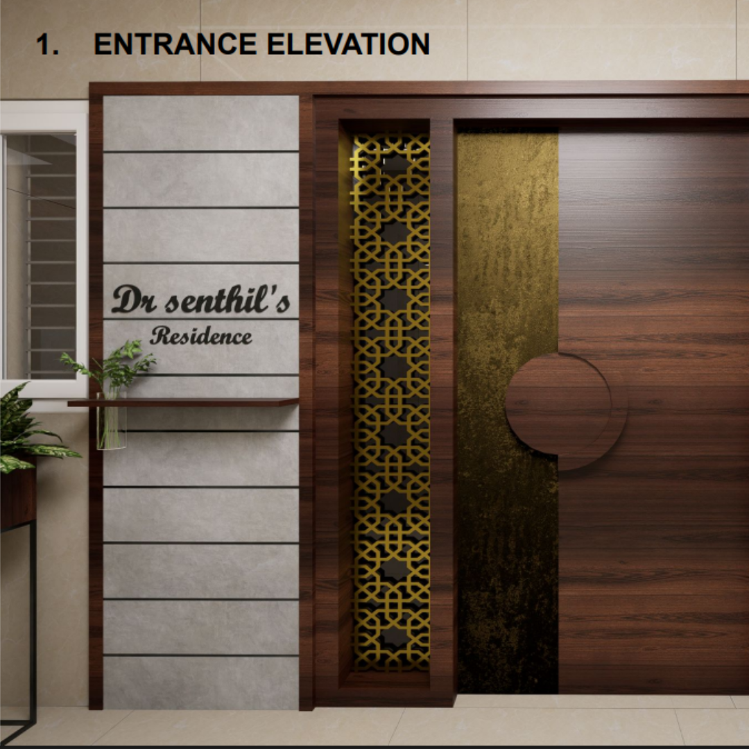 Modern and stylish interior design for a newly built home with comfortable furniture and elegant décor