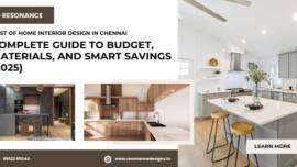 Cost of Home Interior Design in Chennai
