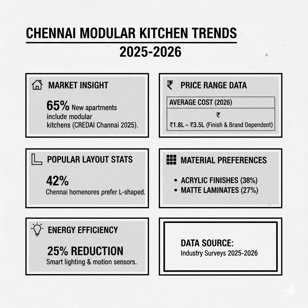 Modern modular kitchen trends showcasing stylish designs and smart storage ideas.